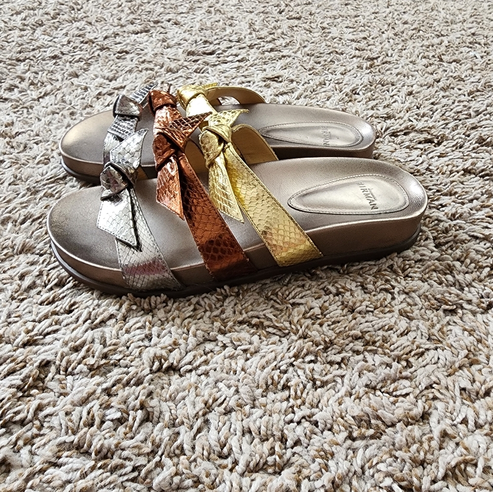 Alexandre Birman Womens Slides  Sandals Shoes Size 37.5 7.5